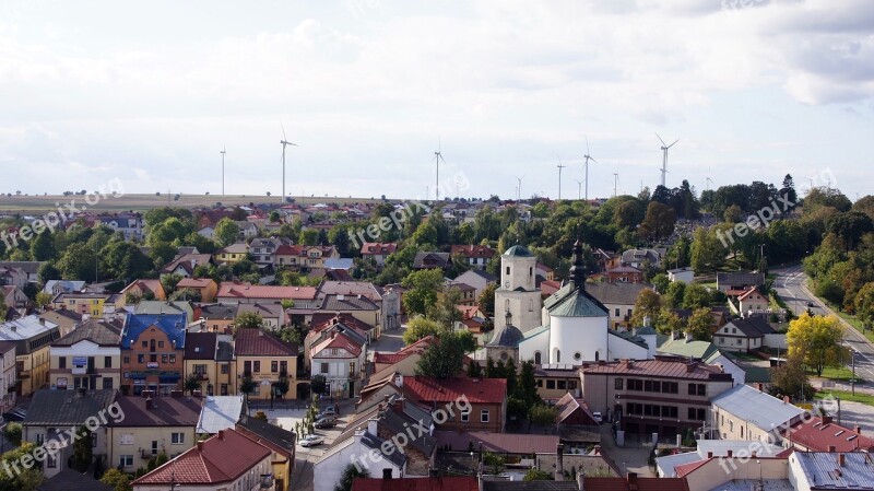 City Landscape View Poland Tourism