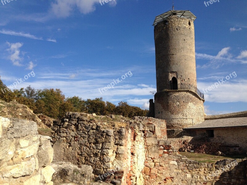 Castle Iłża The Ruins Of The Free Photos