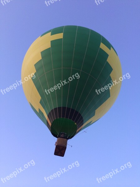 Hot Air Balloon Balloon Sky Colorful Flight