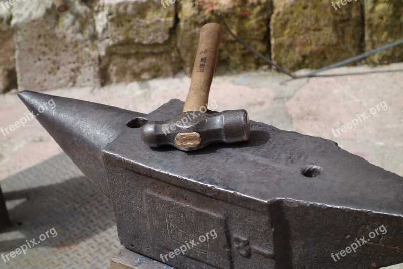 Anvil Hammer Herrero Metal Forging