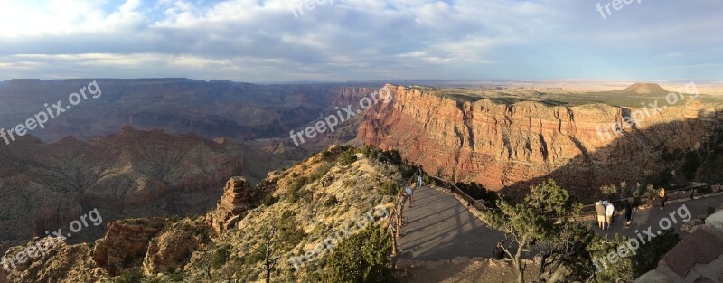 Grand Canyon Landscape Arizona Travel Nature