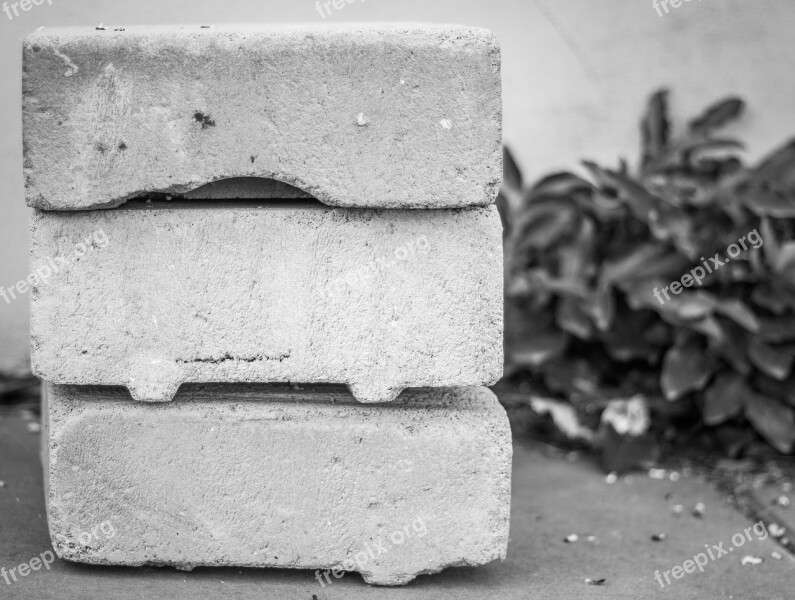 Bricks Brick Construction Site Atmosphere Architecture