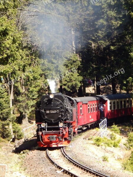 Brocken Railway Resin Steam Locomotive Harz Narrow Gauge Railways Ostharz