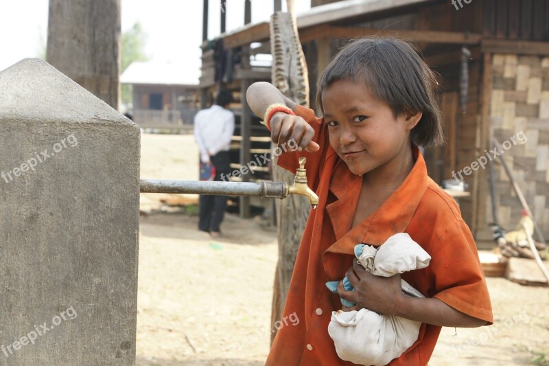 Red Cross Development Project Well Mountain Village