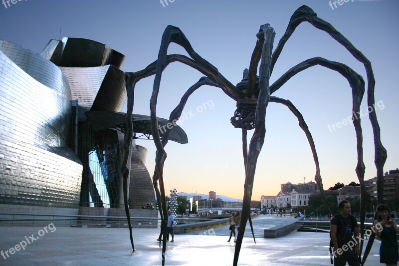 Spider Bilbao Guggenheim Free Photos