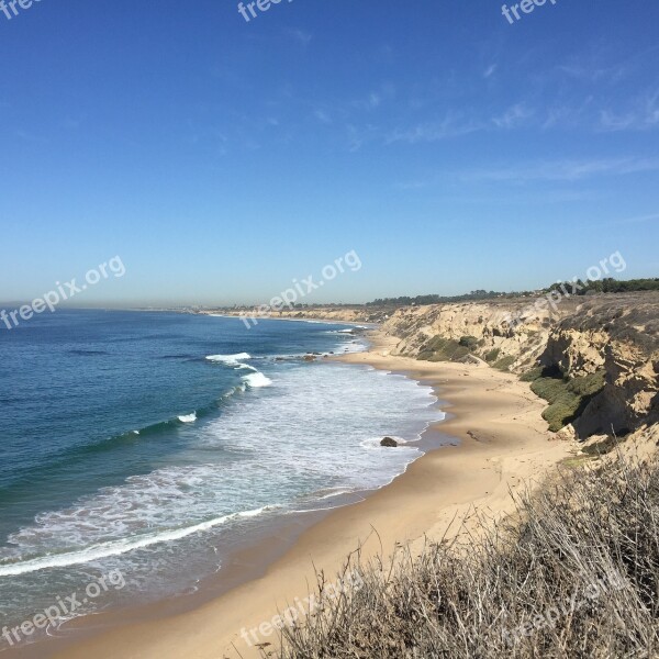 Seashore Sea Beach Summer Shore