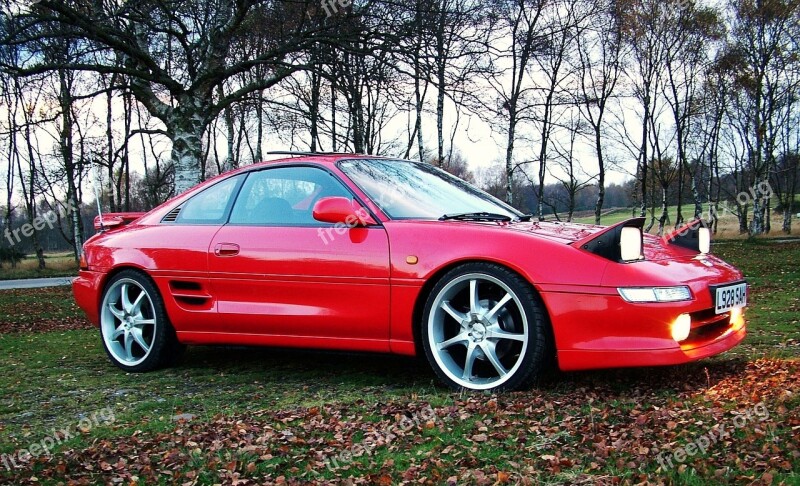 Toyota Mr2 Car Speed Japan