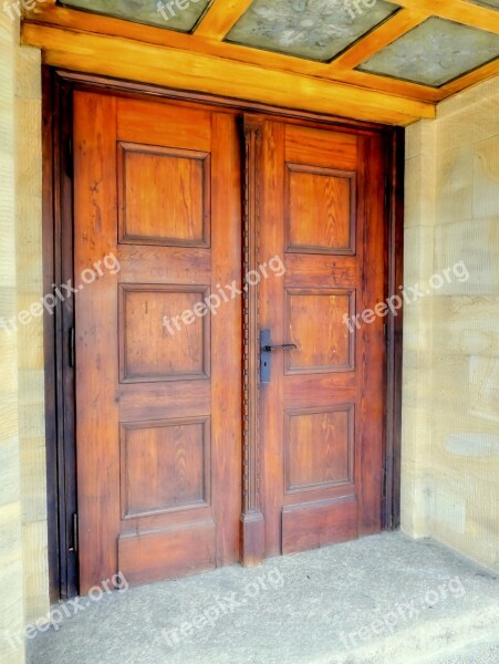 Church Door Door Goal Entrance Portal Church Portal