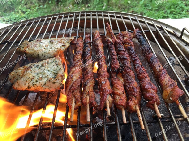 Barbecue Bbq Meat Delicious Grill