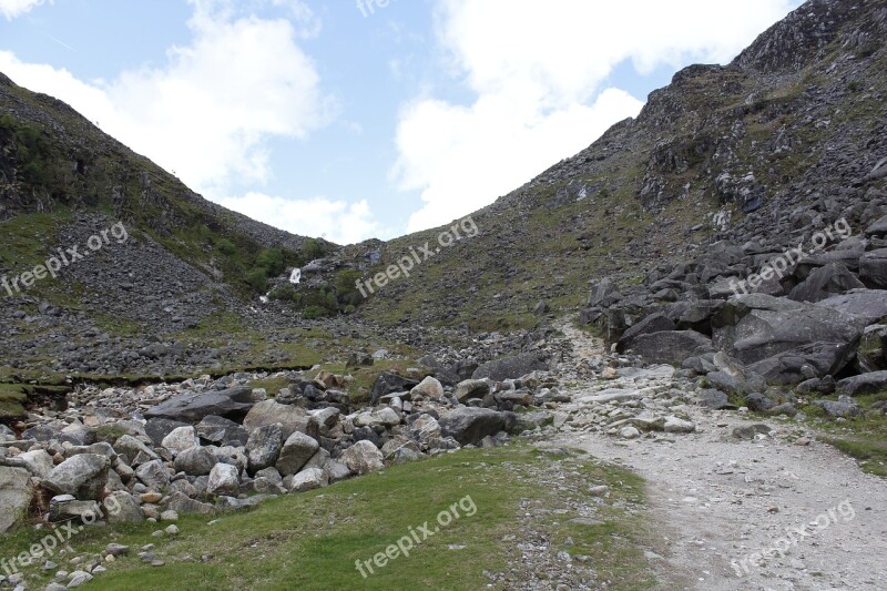 River Scenery Ireland Glendalough Landscape