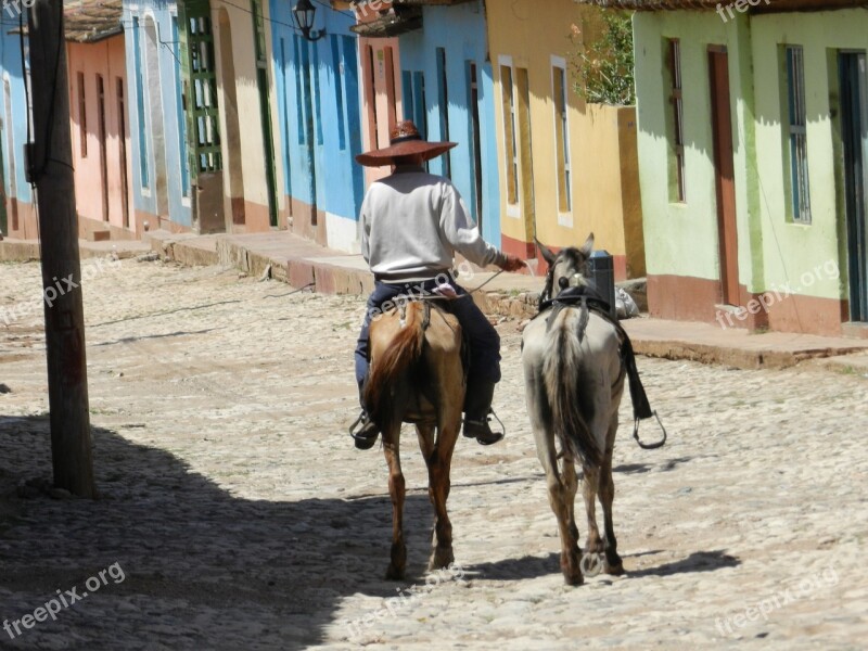 Cuba Trinidad Horse Free Photos