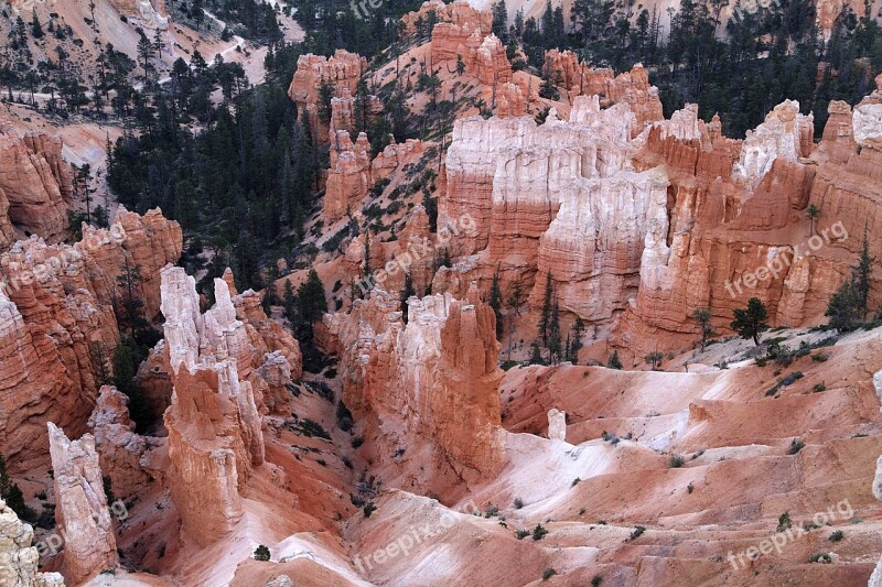 Bryce Canyon Paunsaugunt Plateau Utah Landscape West Usa