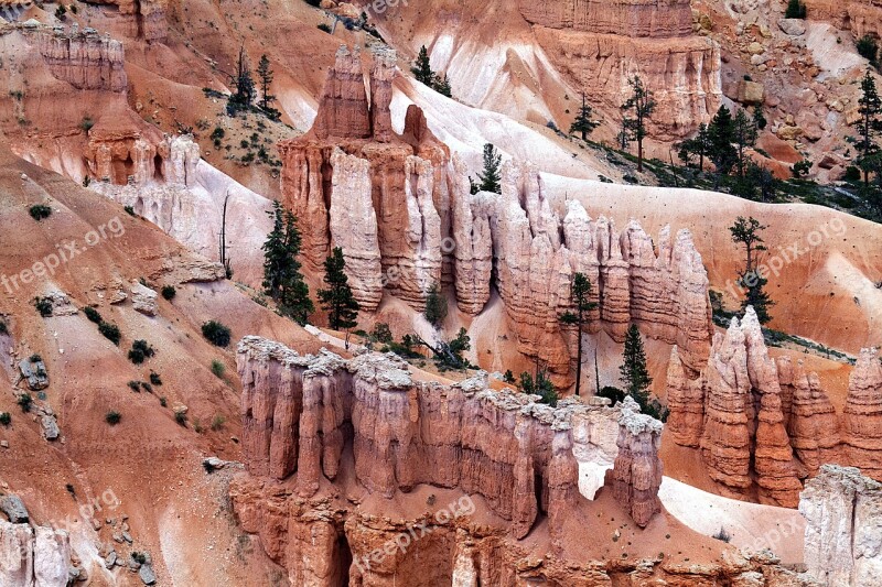 Bryce Canyon Paunsaugunt Plateau Utah Landscape West Usa