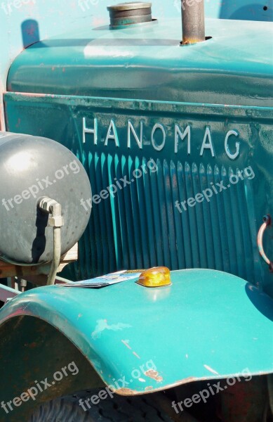 Old Hanomag Historical Agricultural Machinery Historic Tractors Agricultural Machinery