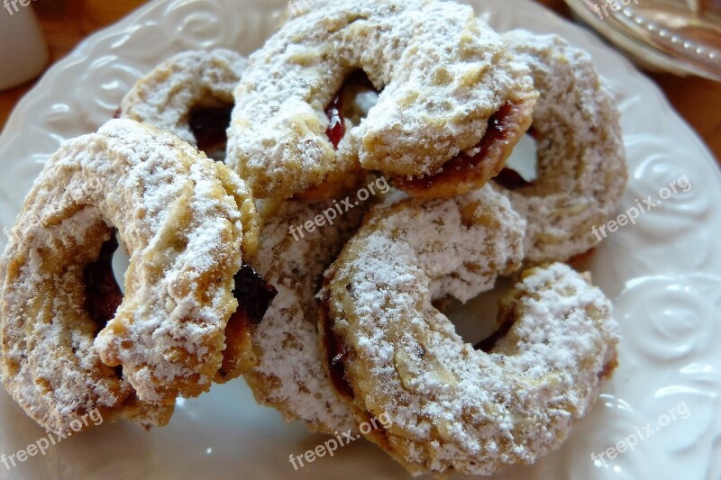 Cookie Christmas Filled Jam Bake