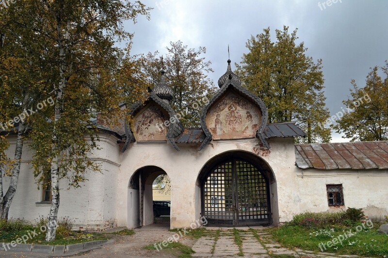 Monastery Russia Religion Architecture Church