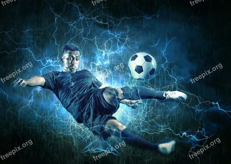 Soccer Player Man Human Person