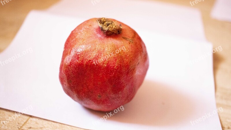 Pomegranate Red Fruit Food Fruits