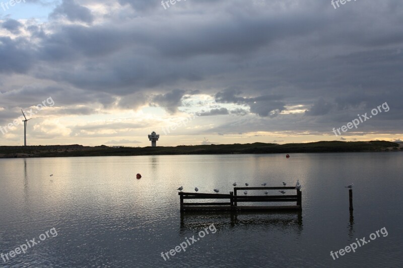 Crosby Beach Liverpool Merseyside Sea