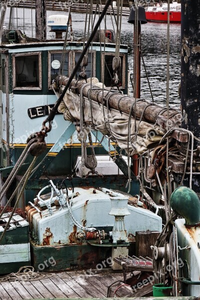 Ship Cutter Fishing Boat Old Fishing Vessel