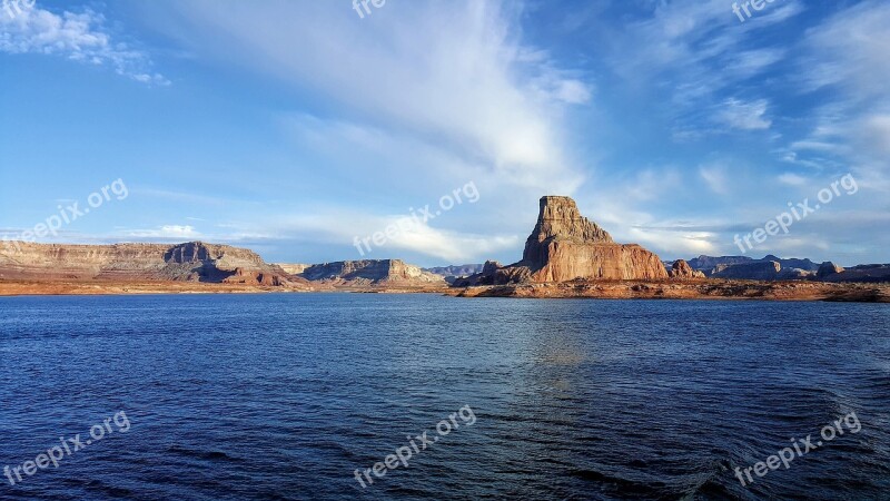 Lake Powell St George Utah Desert