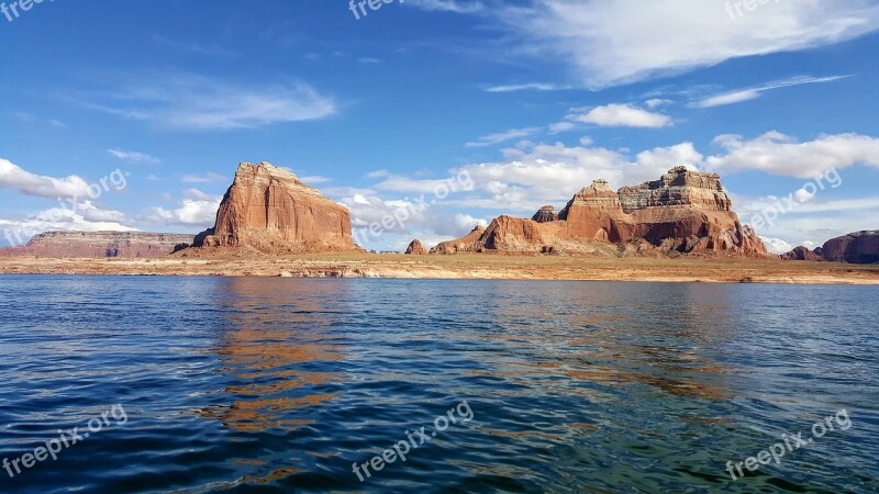 Lake Powell St George Utah Desert