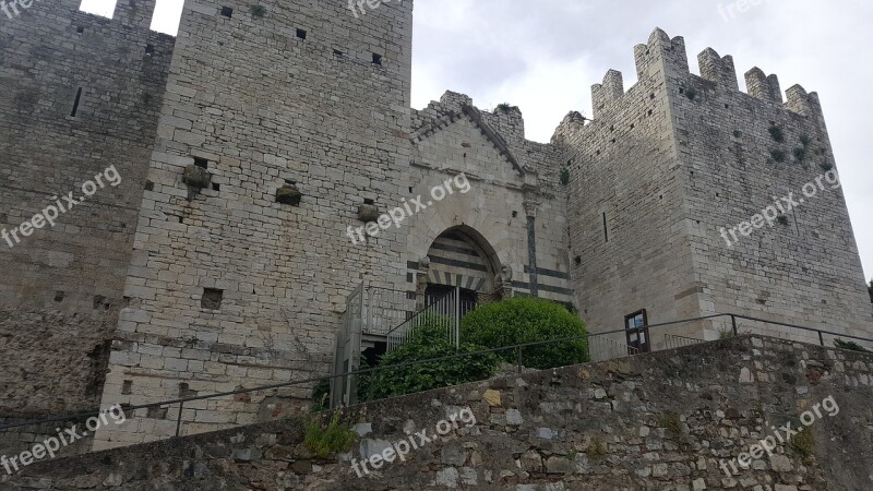 Prato The Castle Of The Emperor Tuscany Middle Ages Free Photos