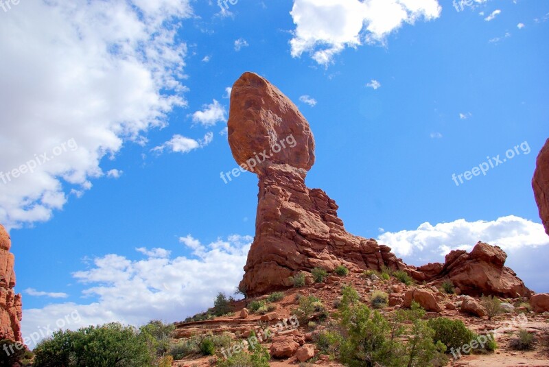 Arches Balanced Rock Balanced Rock Arches National Park