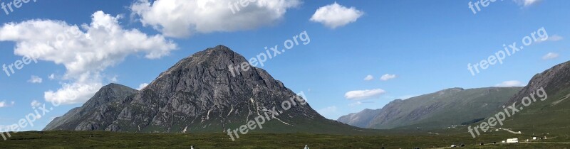 Glencoe Scotland Panoramic Free Photos