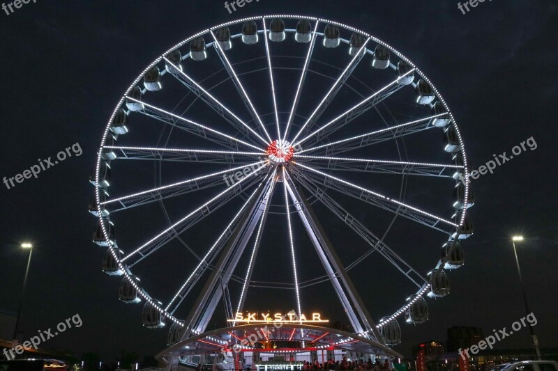 Ferris Wheel Fair Attraction Amusement