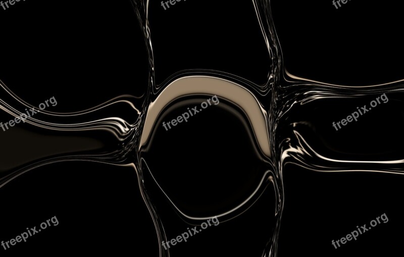 Water Drop Liquid Dark Background