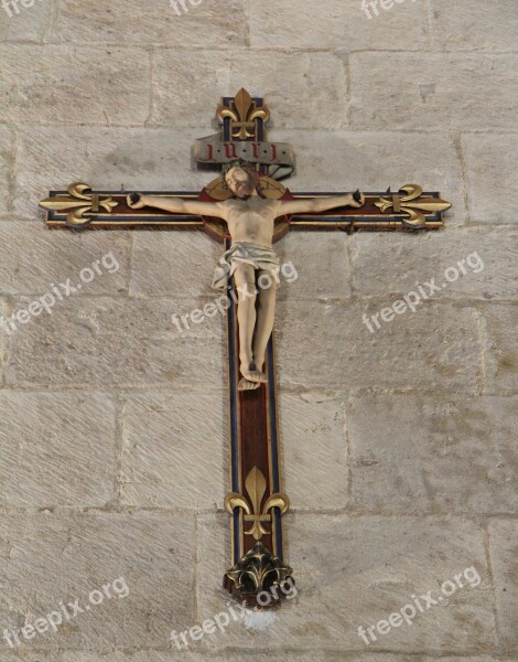 Beaune The Hospices De Beaune Cross Christ Burgundy