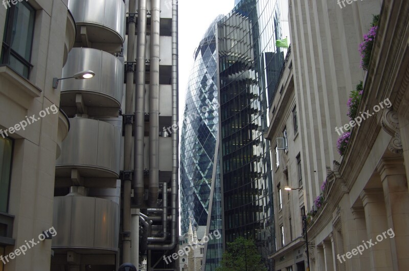 Gherkin London Architecture Lloyds Of London Building