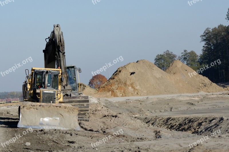 The Construction Of The Road Construction Machine Road Machine Bulldozer