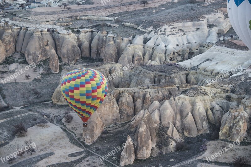 Color Splash Balloon Cappadocia Turkey Hot Air Balloon