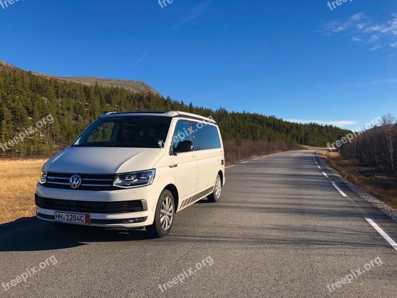 Volkswagen Bulli Vehicle Camper Camping Bus