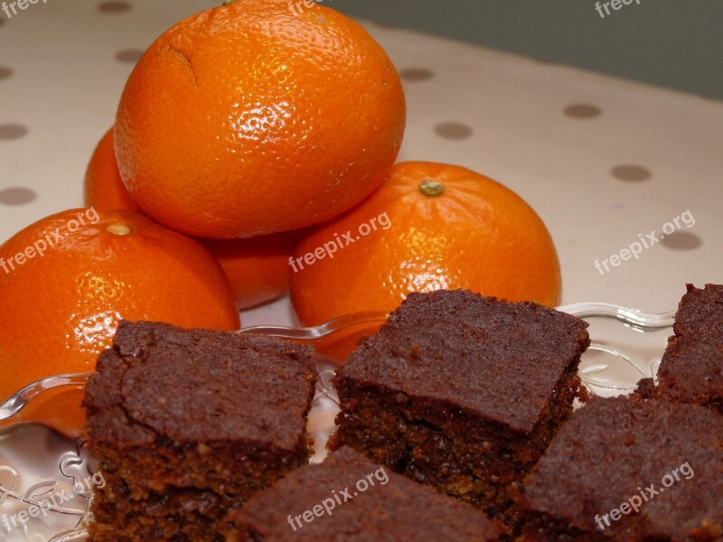 Clementine Gingerbread Cake Christmas Baking