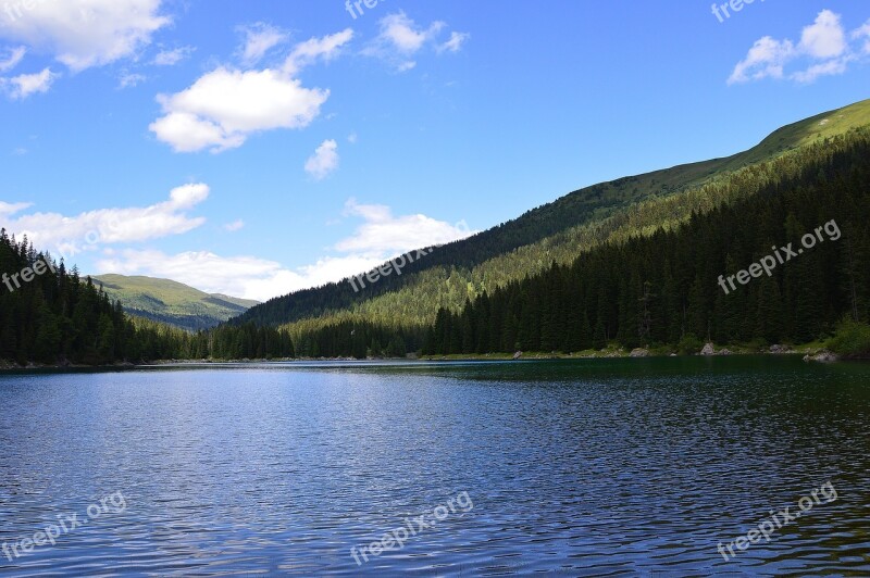 Obernberger Lake Oberberg Wipptal Lake Water