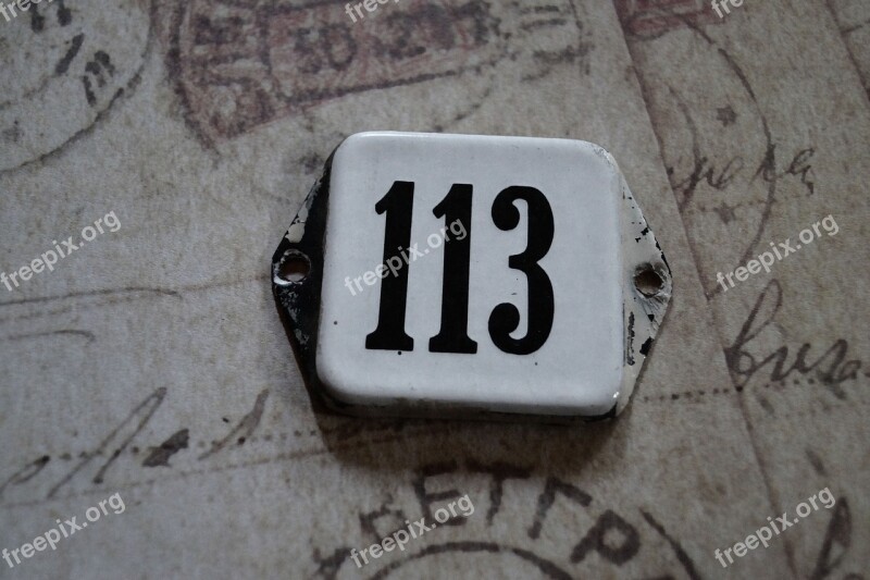 Number House Number 1 3 113