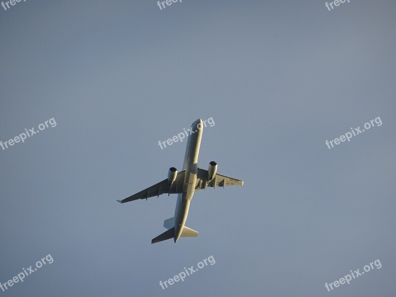 Aircraft Engine Airliner Side Light Wing