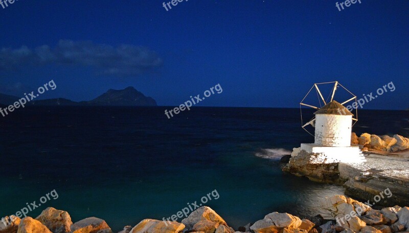 Nikouria Test Amorgos Island Greece