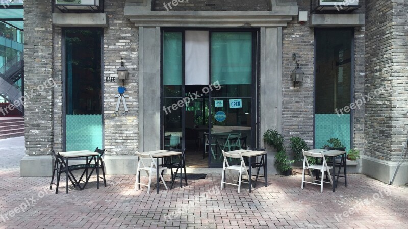 Coffee Shop Cafe Small Business Outdoor Free Photos