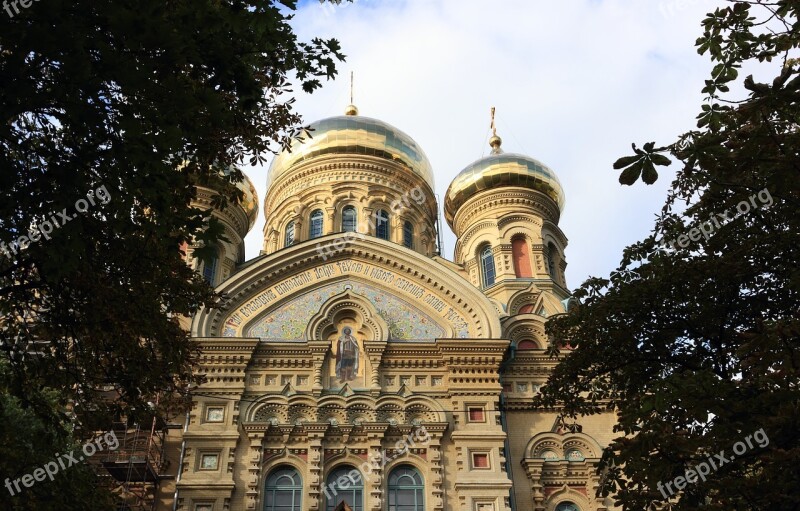 Latvia Liepāja Karosta Russian Orthodox