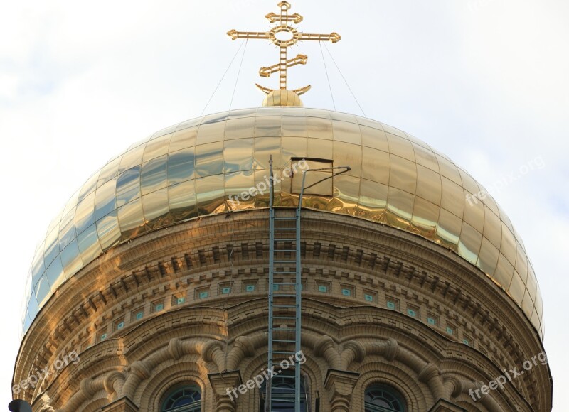 Latvia Liepāja Karosta Russian Orthodox