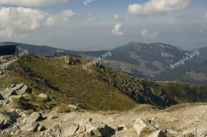 Slovakia Tatras Peak Mountain Nature