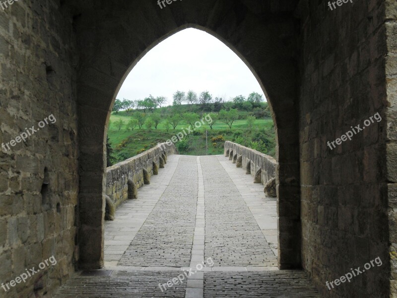 Port Stones Bridge Arc Spain