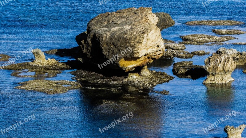 Rock Sea Rocky Coast Geology Rock Formations