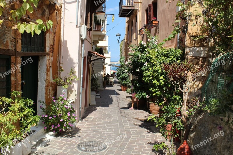 Crete Street Chania Canea Hanya