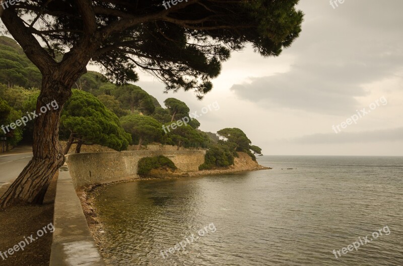 South Of France France Coast Coastal Road Nature