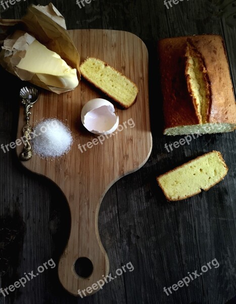 Pound Cake Butter Pound Cake Baking Food Free Photos